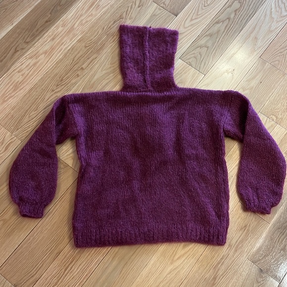 One On One Adorable Sweater in Dusty Red - Picture 3 of 6